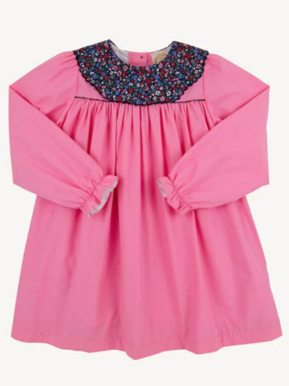Beaufort Bonnet Hamptons Hot Pink with Fairfax Farm Floral Bow Formal Toddler 2T - Picture 2 of 11